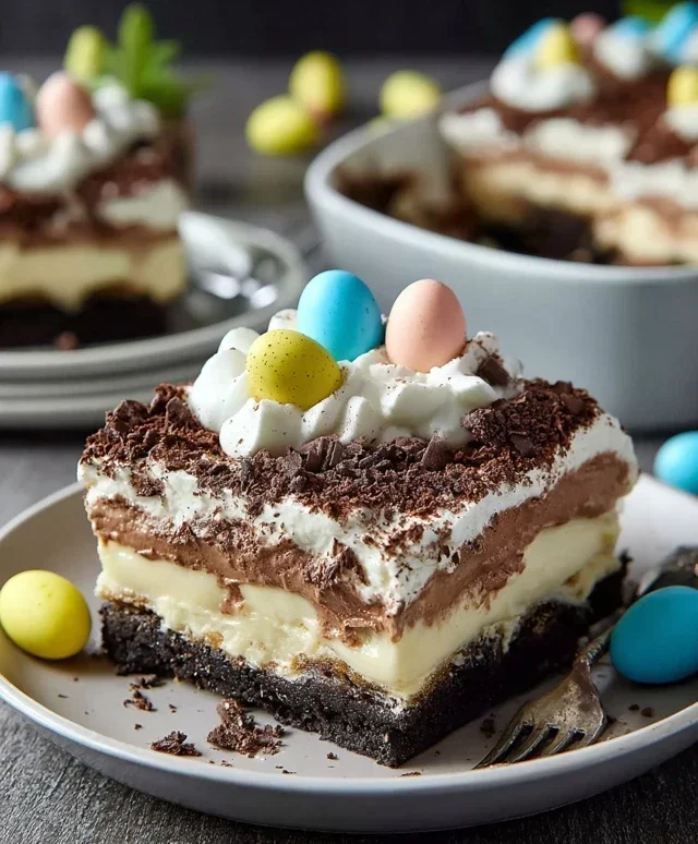 Easter Chocolate Lasagna