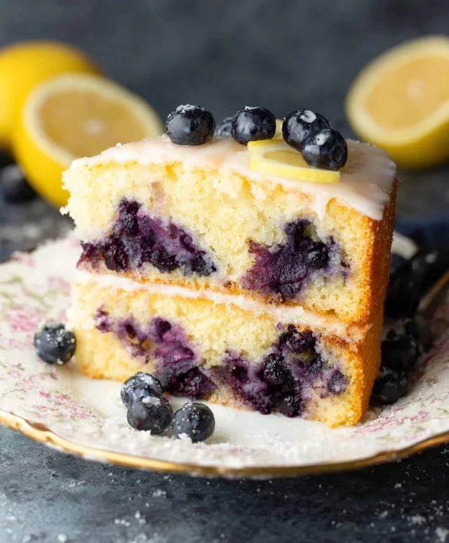 Lemon Blueberry Cake