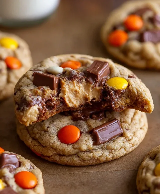 Reese's Cheesecake Cookies