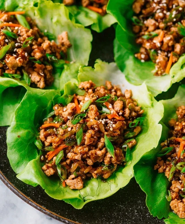 Crunchy PF Chang's Lettuce Wraps