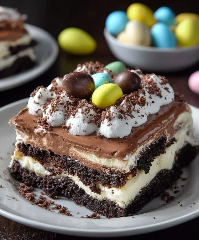 Easter Chocolate Lasagna