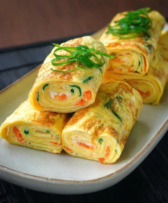 Gyeran Mari (Korean Rolled Omelette)