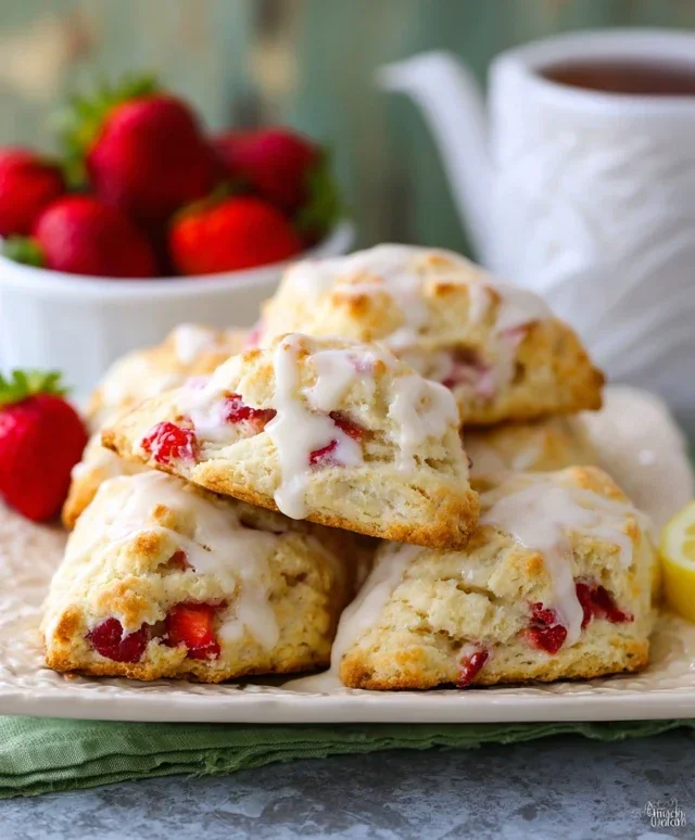 Strawberry Scones