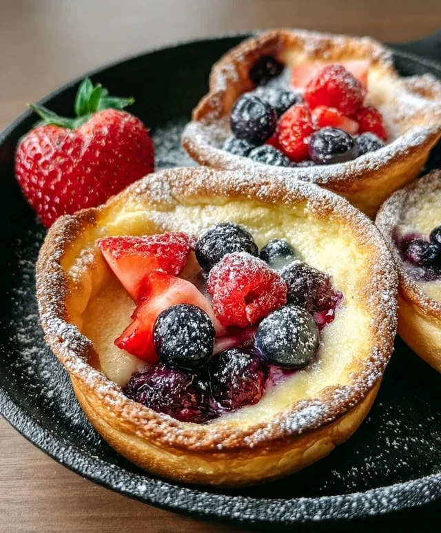 Mini Berry Dutch Babies