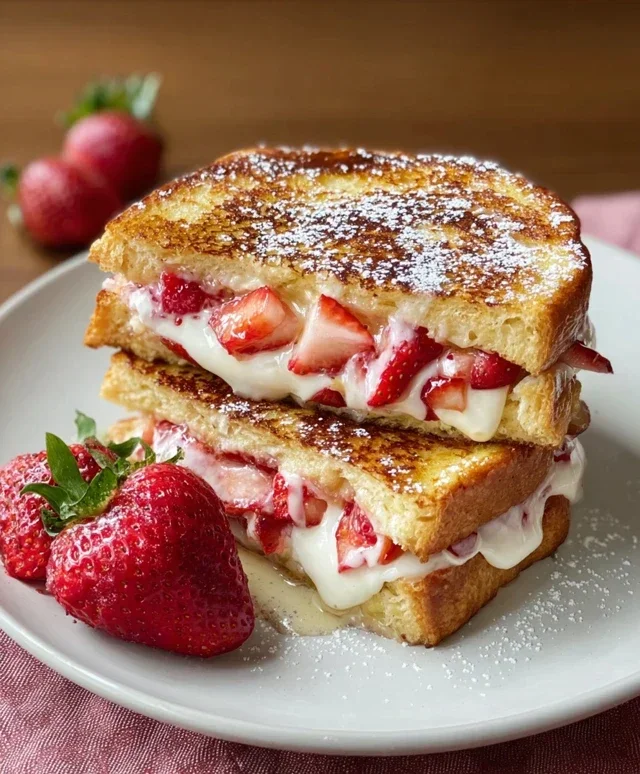 Strawberry Cheesecake French Toast