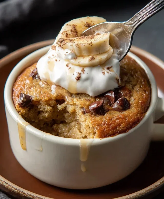 Banana Mug Cake