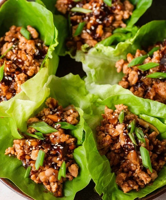 Crunchy PF Chang's Lettuce Wraps