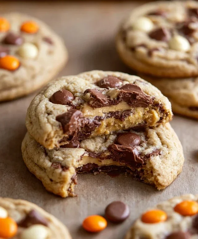 Reese's Cheesecake Cookies