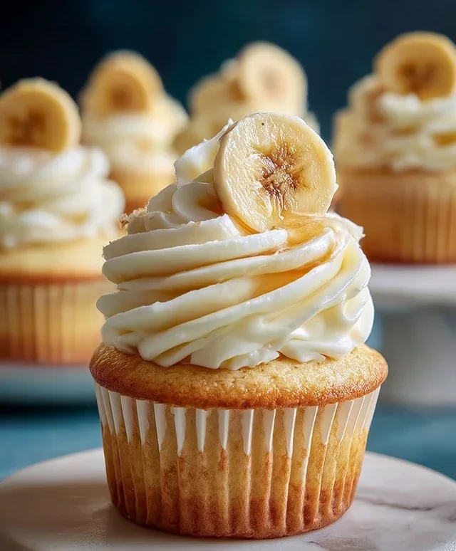 Banana Pudding Cupcakes