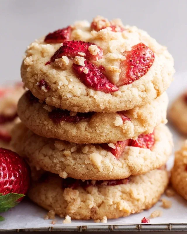 Strawberry Shortcake Cookies