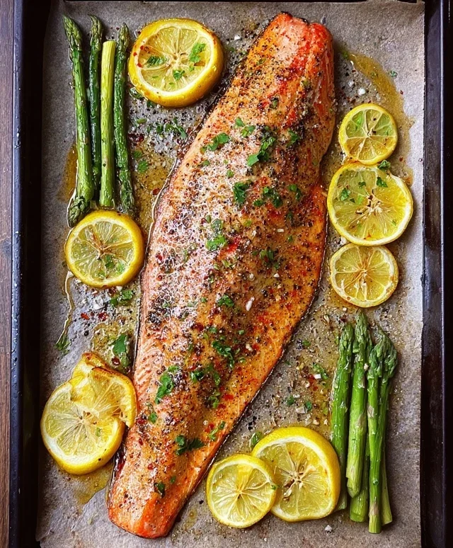 Baked Rainbow Trout with Lemon, Pepper, and Garlic