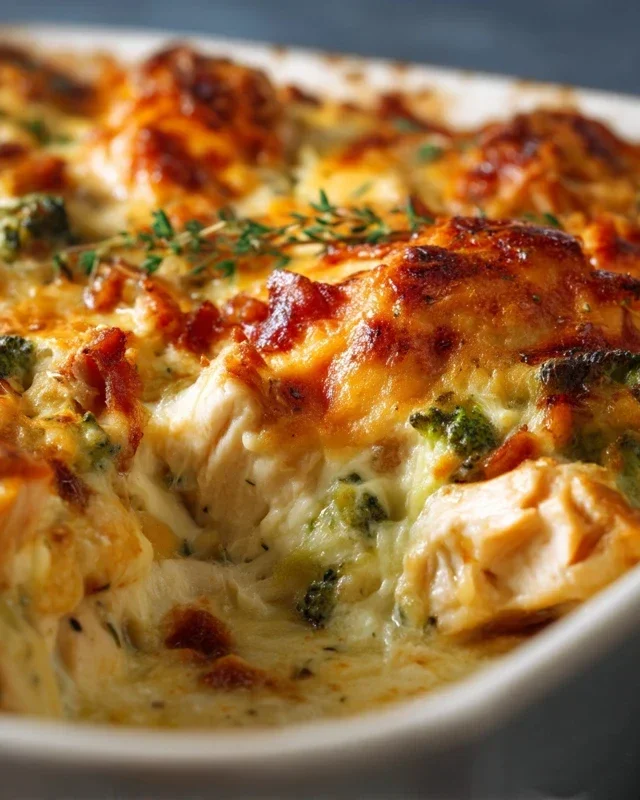 Easy Low Carb Chicken Casserole