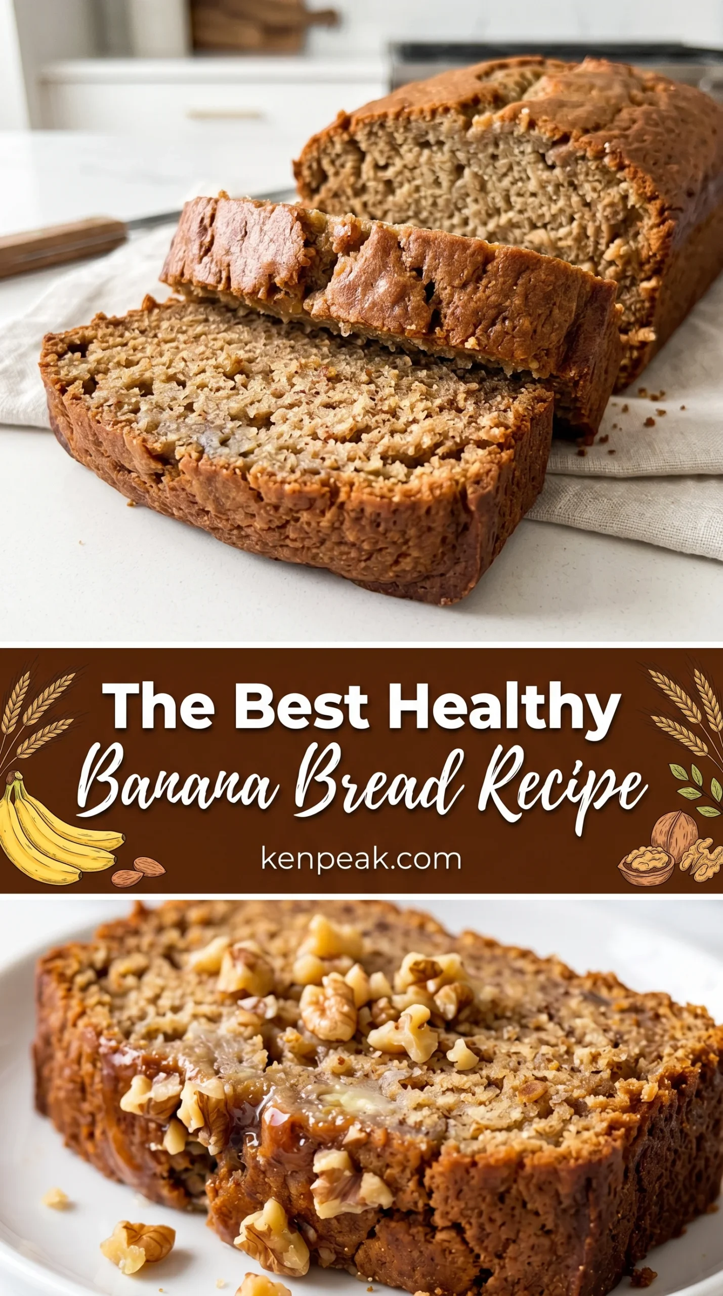 The Best Healthy Banana Bread Recipe