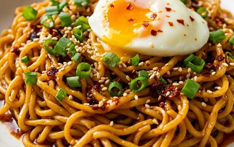 Easy Saucy Ramen Noodles