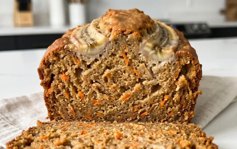 Dairy Free Carrot Cake Banana Bread