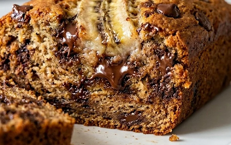 Easy Chocolate Chip Banana Bread