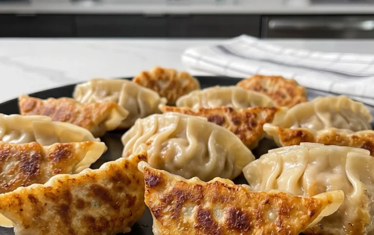 Chicken Potstickers (Pan Fried Dumplings)