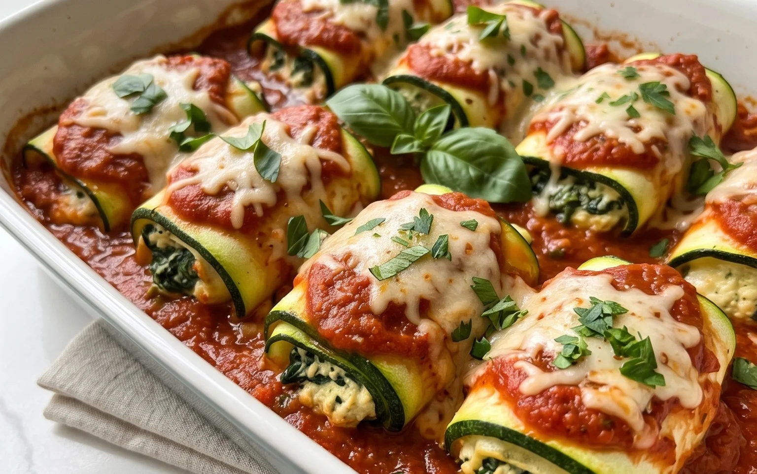 Vegan Zucchini Rollatini