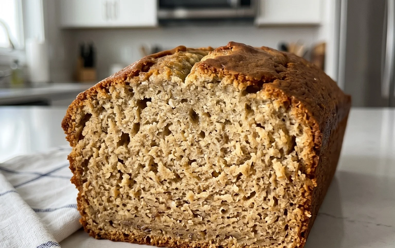 Cottage Cheese Banana Bread