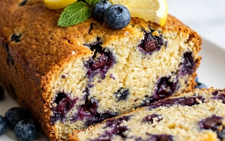 Blueberry and Lemon Loaf