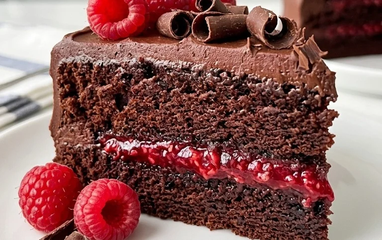 Chocolate Raspberry Cake