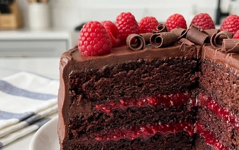 Chocolate Raspberry Cake