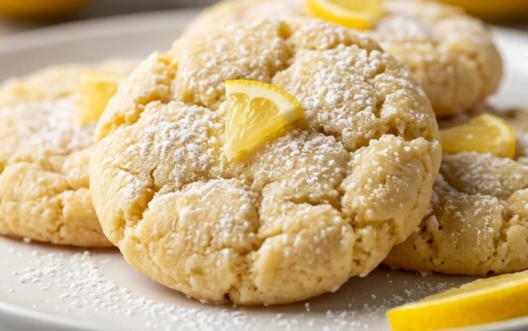 Soft & Chewy Lemon Cookies