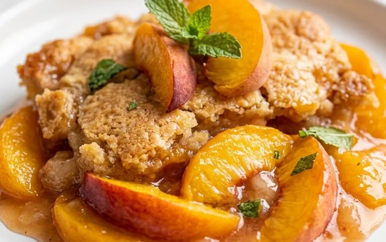 Fresh Peach Cobbler
