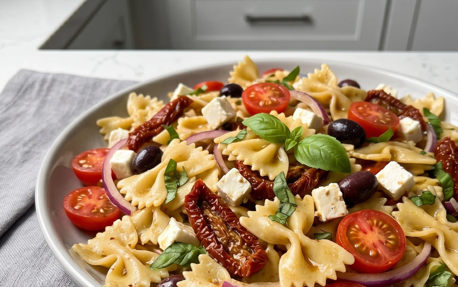 Sun Dried Tomato Pasta Salad