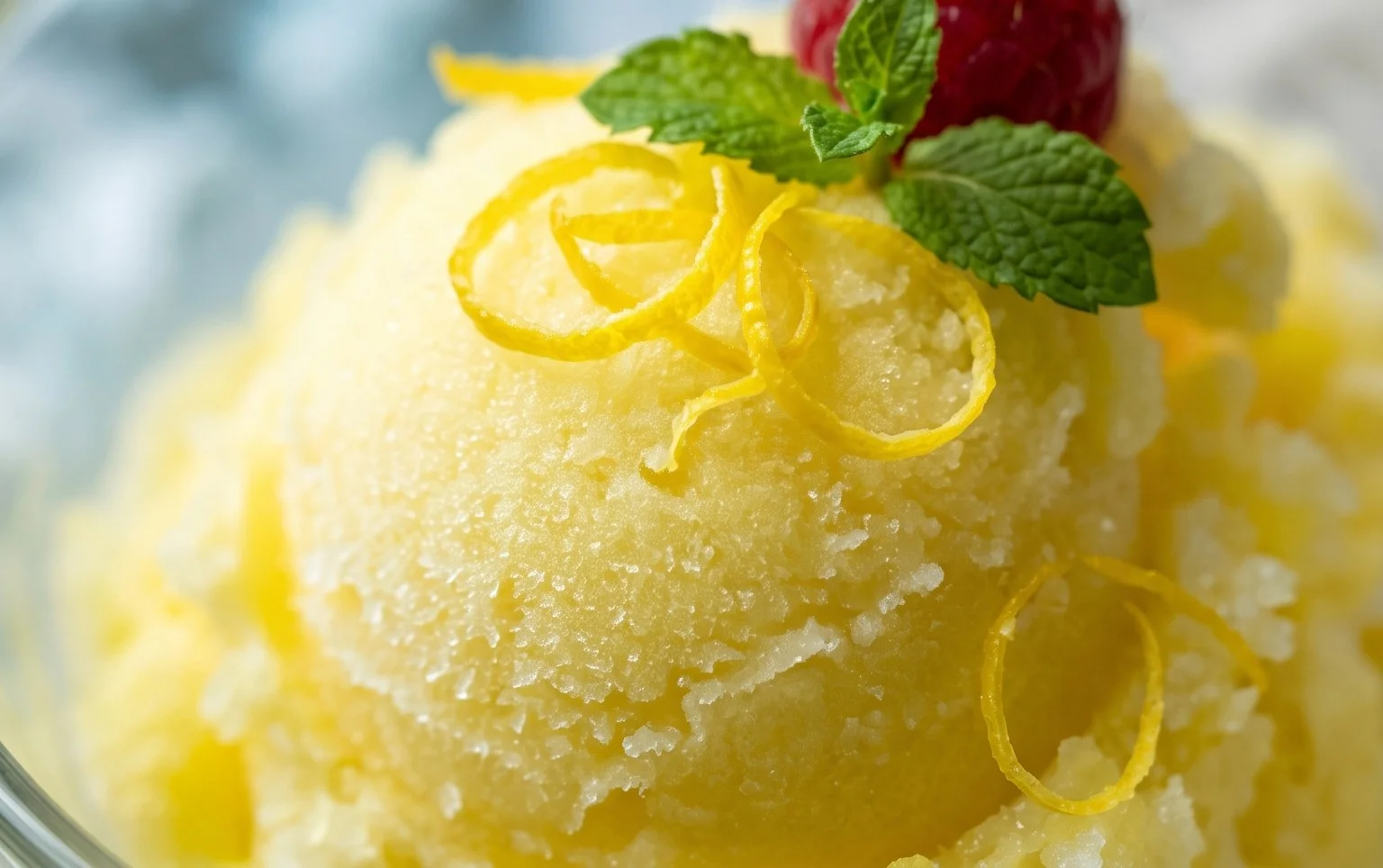 Lemon Sorbet