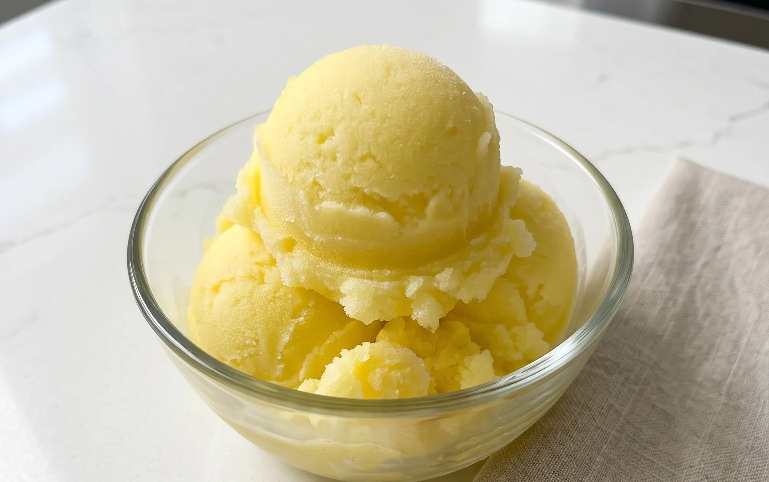 Lemon Sorbet