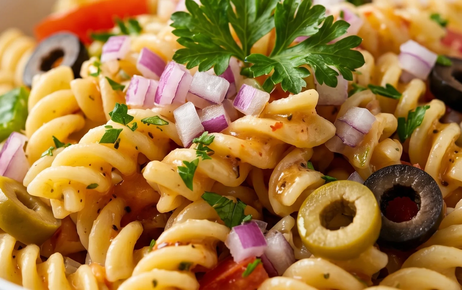 French Dressing Pasta Salad