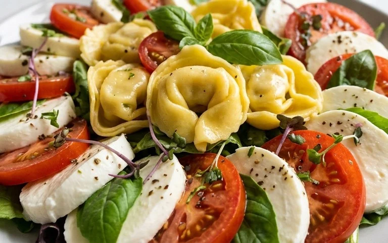 Tortellini Caprese Salad