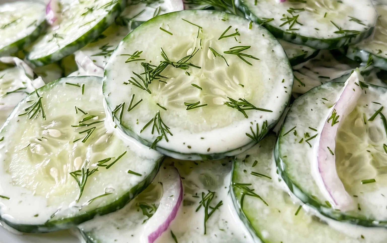 Polish Cucumber Salad