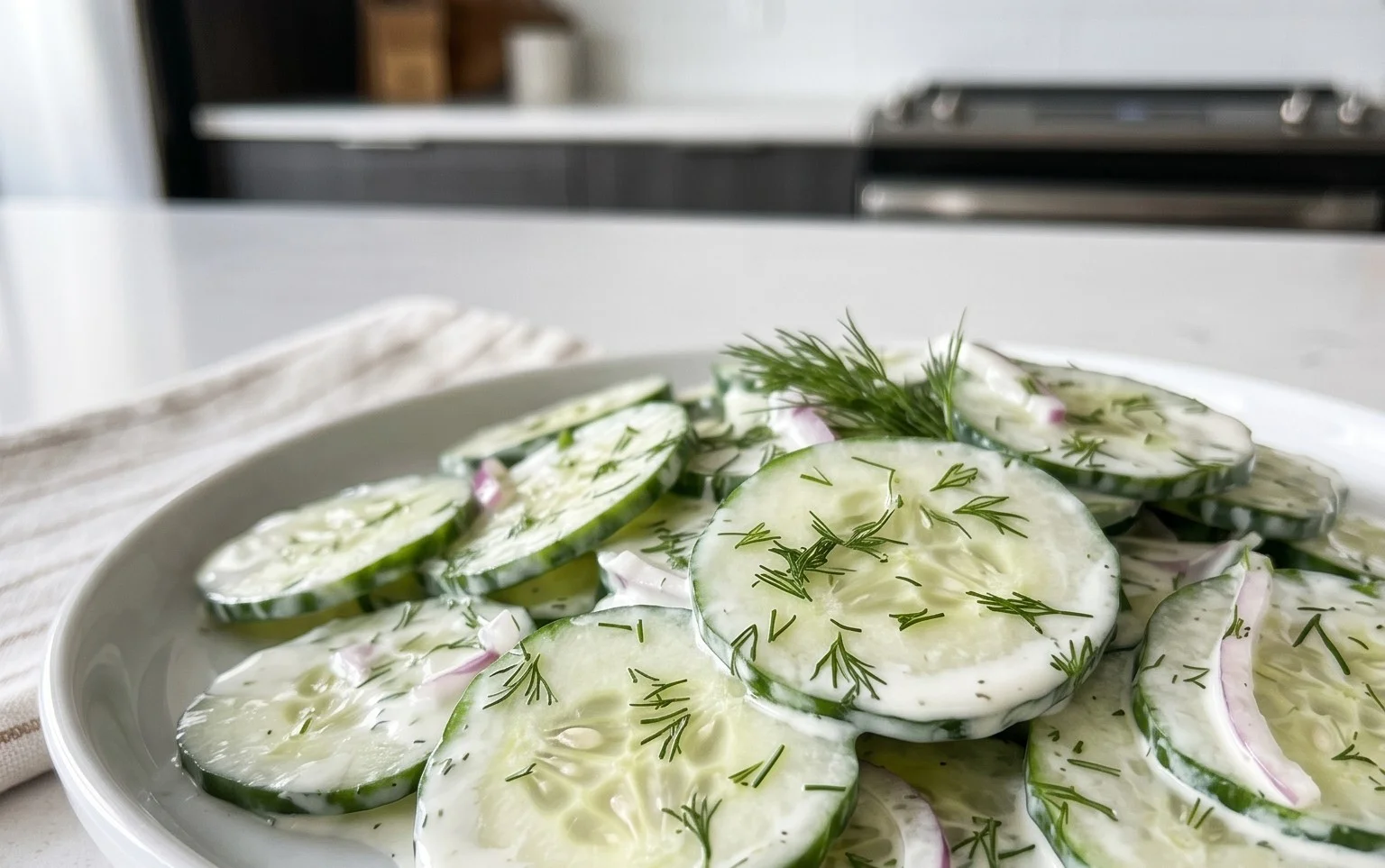 Polish Cucumber Salad