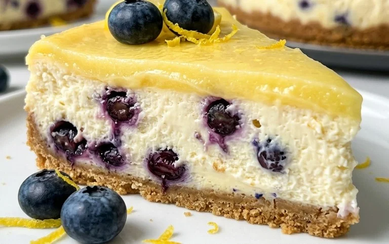 Lemon Blueberry Cheesecake