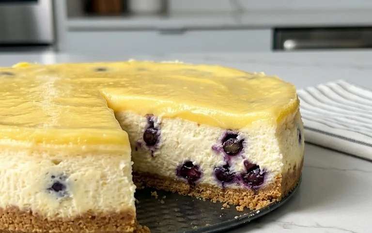 Lemon Blueberry Cheesecake