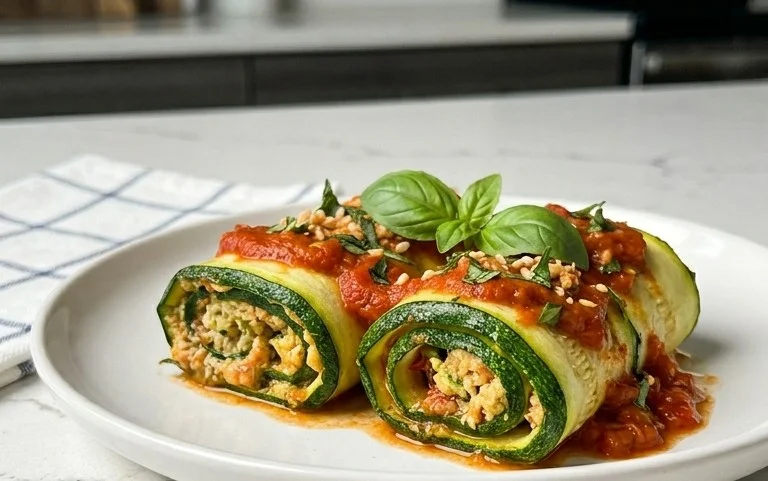 Vegan Zucchini Rollatini