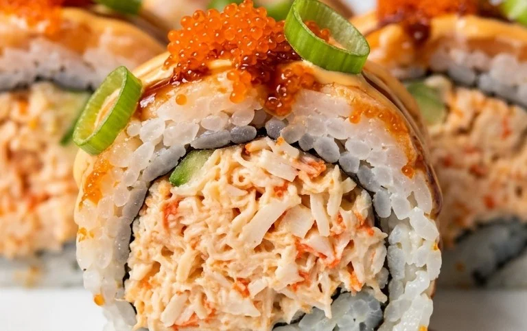 Kani Sushi (Spicy Crab Roll)