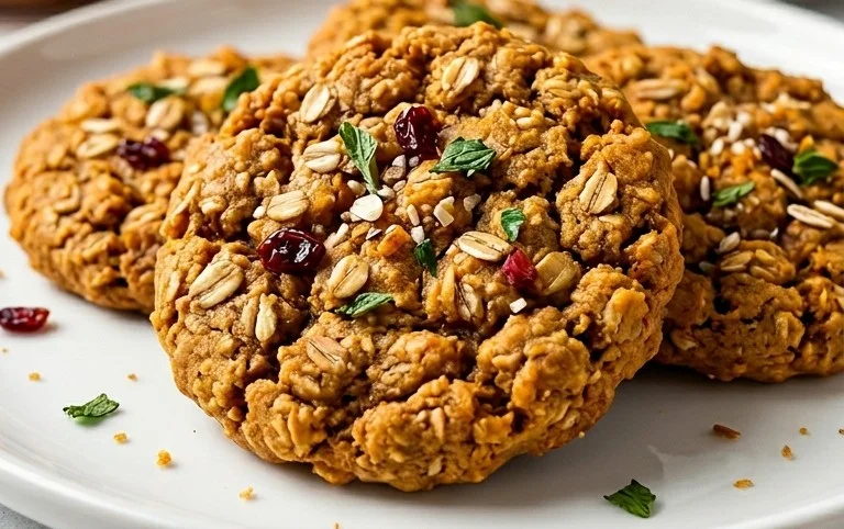 Sweet Potato Oatmeal Cookies