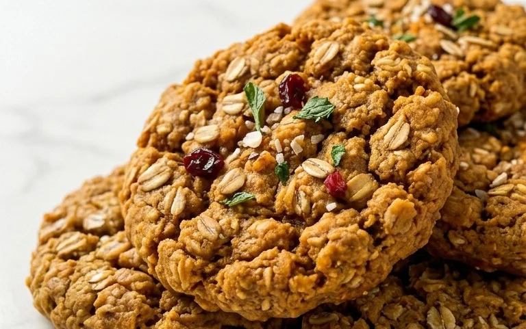 Sweet Potato Oatmeal Cookies