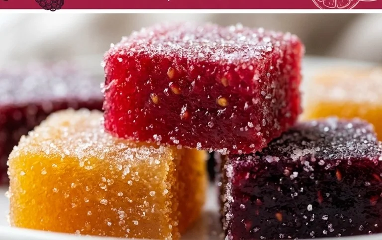 Homemade Pâtes de Fruits (no corn syrup)