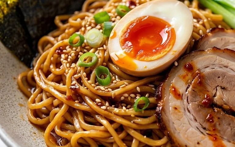Easy Saucy Ramen Noodles