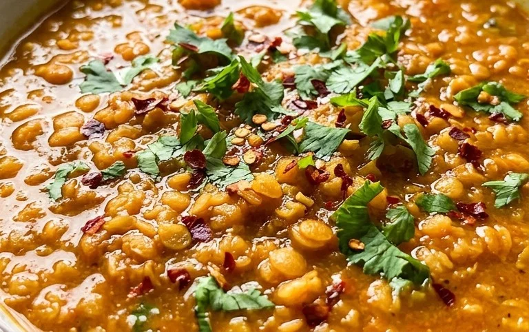 Spicy Red Lentil Curry