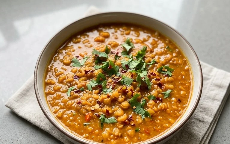 Spicy Red Lentil Curry