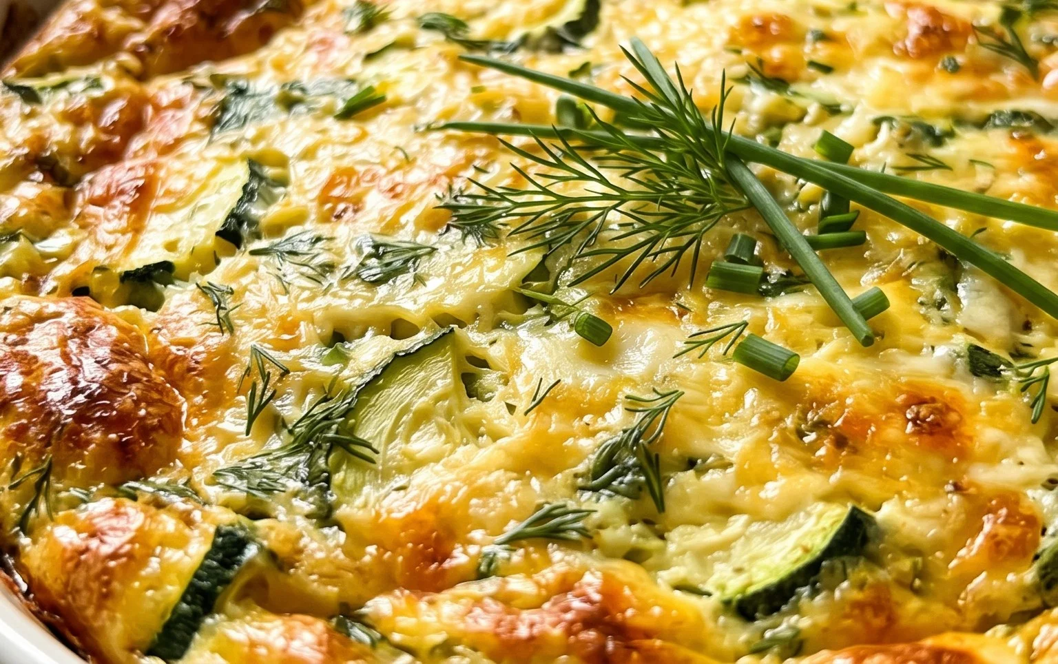 Crustless Zucchini Quiche Recipe