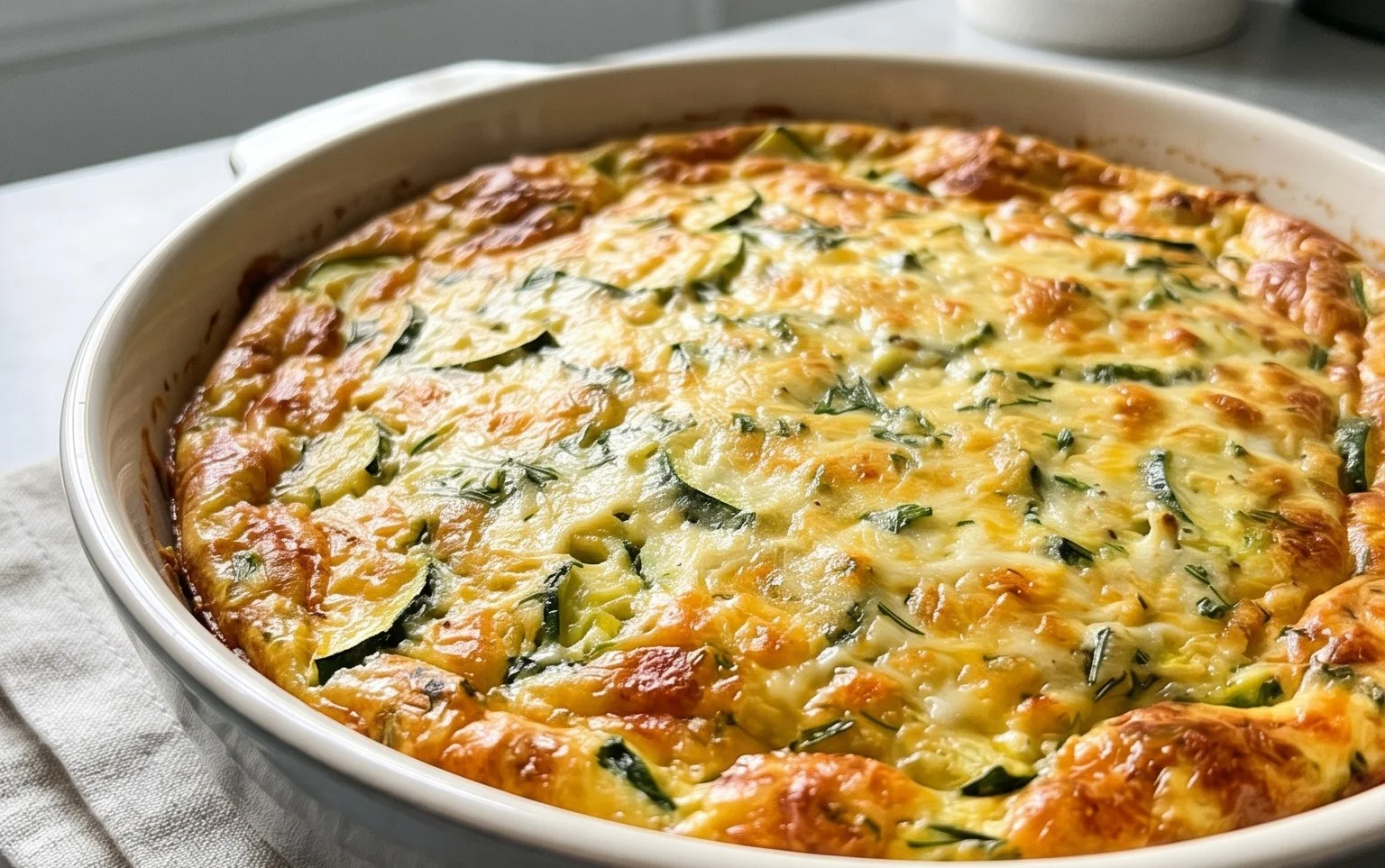 Crustless Zucchini Quiche Recipe