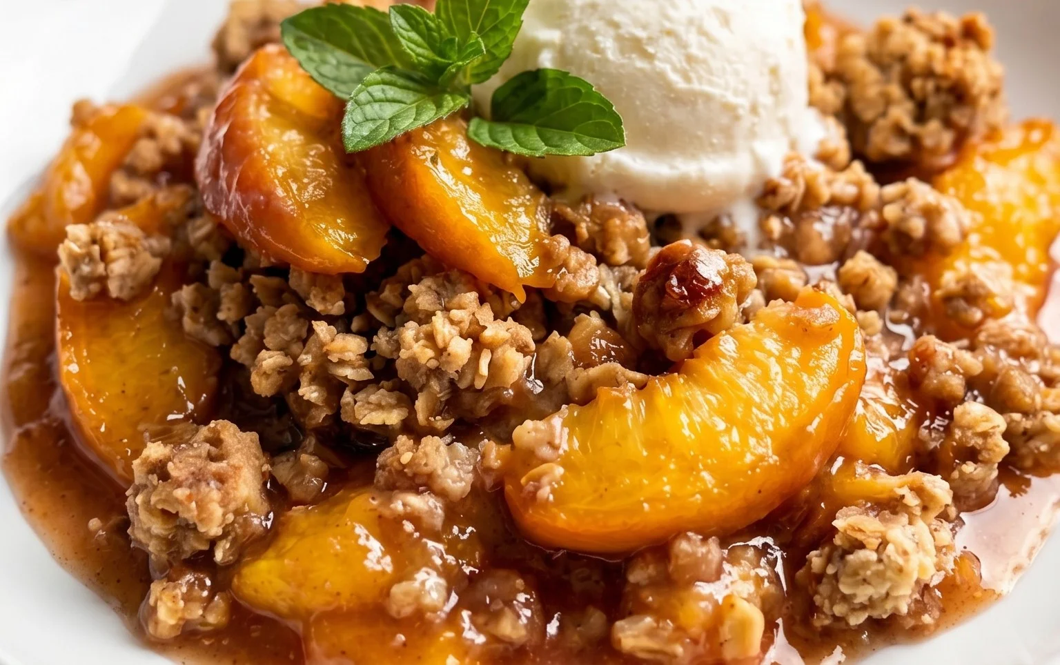 Peach Crisp