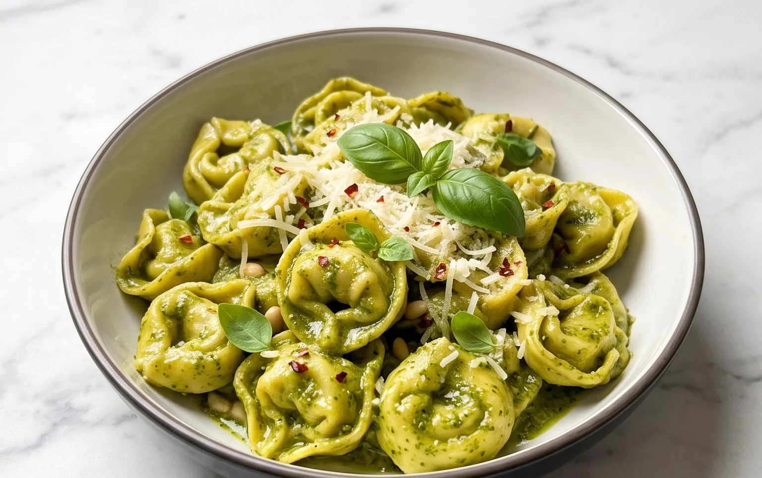 Pesto Tortellini
