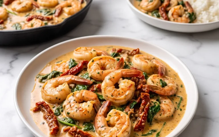 Tuscan Shrimp (One-Pan, 30-Minute Dinner)